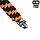 M-Tac темляк Helix Skull Black/Orange, фото 4