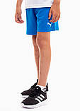 Шорти Puma teamRISE Short Jr синій Діт 140 см, фото 4