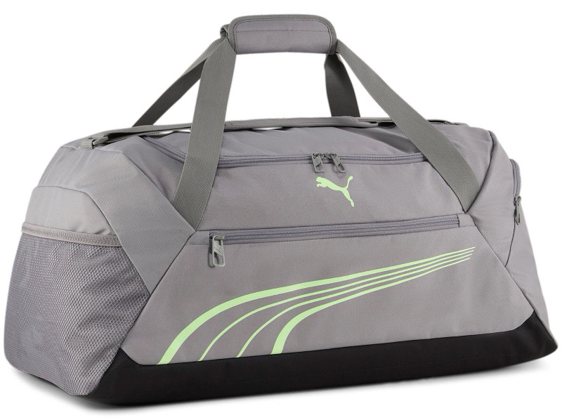 Сумка Puma FUNDAMENTAL M Sports Bag 57 L сіра, фото 1