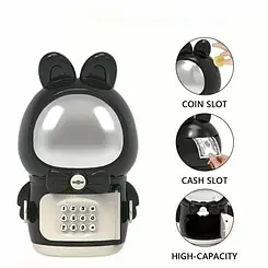 Скарбничка сейф дитяча з кодовим замком Кролик Space Piggy Bank B