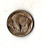 США 5 центів, 1926 рік Buffalo Nickel БУФАЛО №2651, фото 3