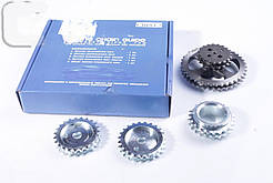 Зiрочка ГРМ Газель, дв.405,406,409 Euro-2 (тупий зуб пiд 2-рядний ланцюг) (компл.5шт) (вир-во ISB) 406.1006030