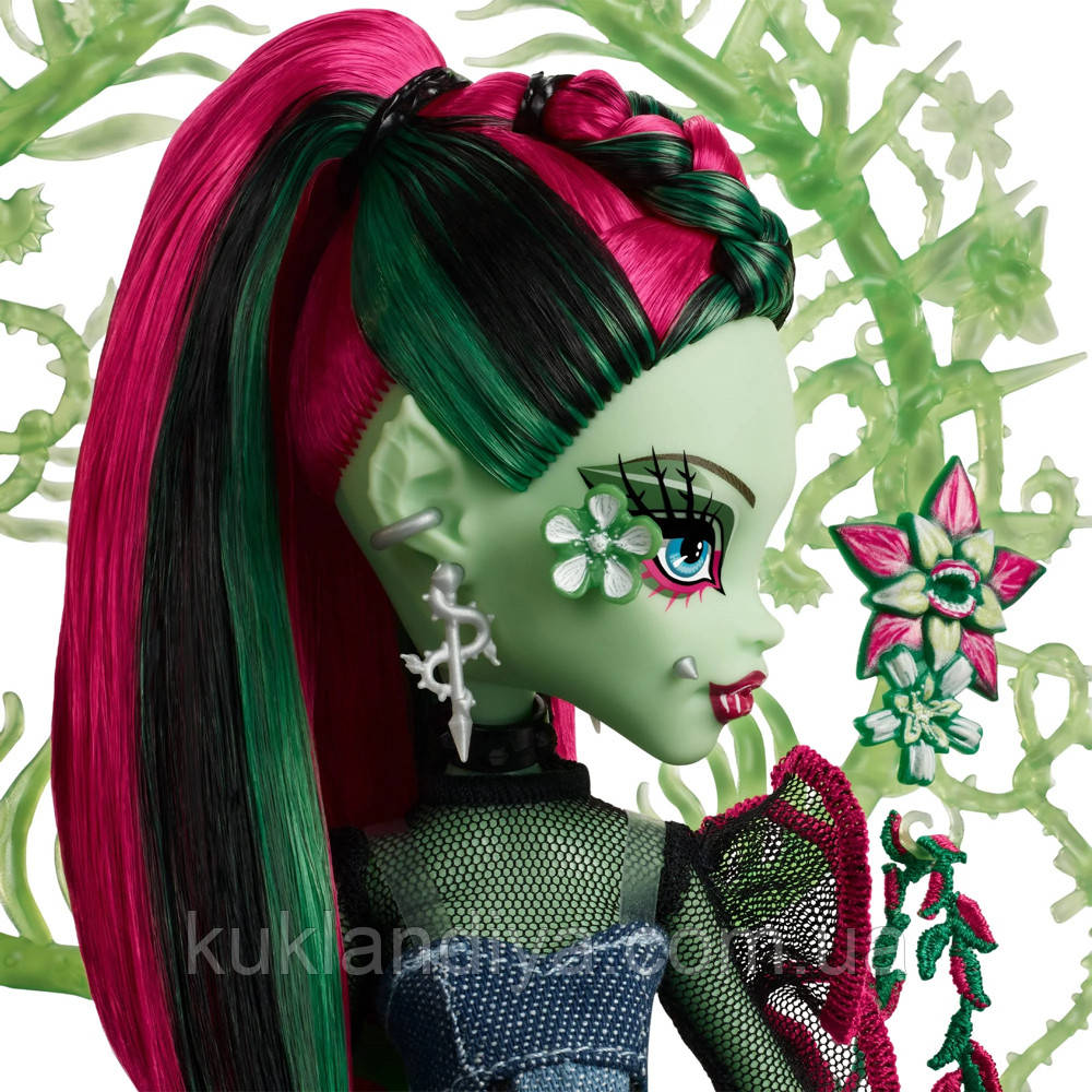 Лялька Венера Макфлайтрап Monster High Venus McFlytrap Fang Club, фото 1