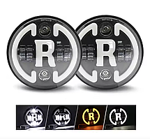 Світлодіодні фари 7 дюймів Led ВАЗ 2101 2121-21213 Ваз Газ Ваз 150 ват