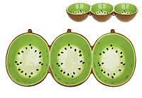 Менажниця керамічна Kіві , 30.5*13.5*5см