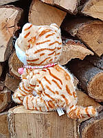 Рудий смугастий котик (22 см) - Інтерактивна іграшка на батарейках, фото 6