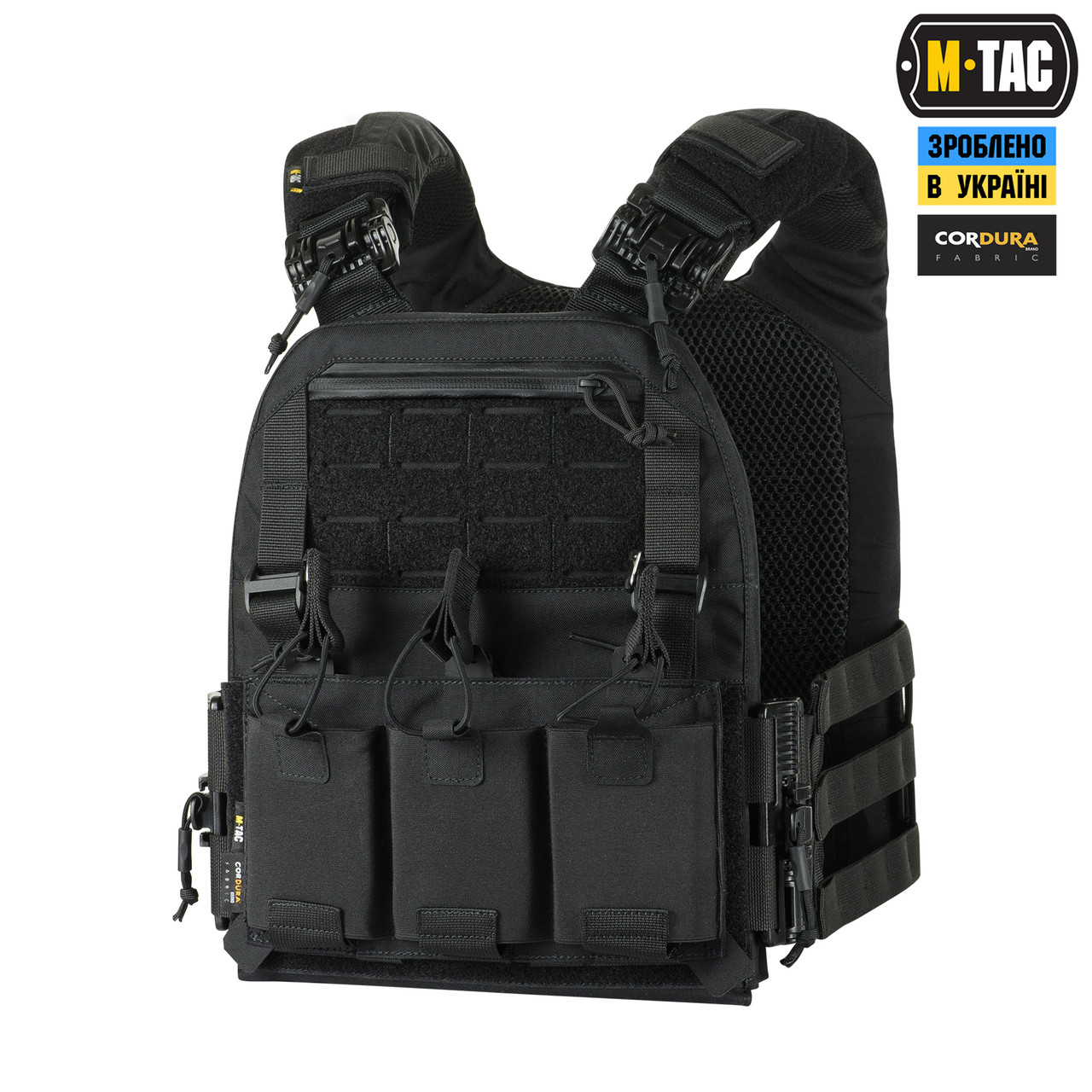 M-Tac плитоноска Cuirass FAST QRS Black 5 клас захисту