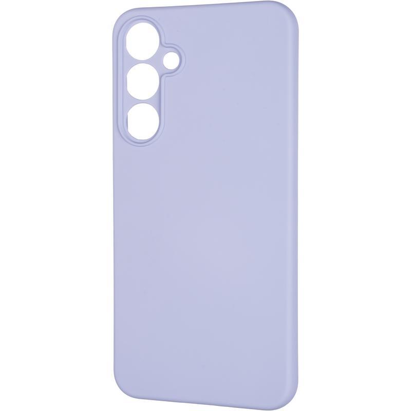 Силіконовий чохол для Samsung A55 5G (A556) бузковий Fashion Color