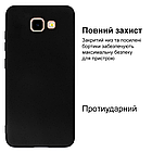 Чохол Silicone case для Samsung J4 Plus (25) Black чорний, фото 2
