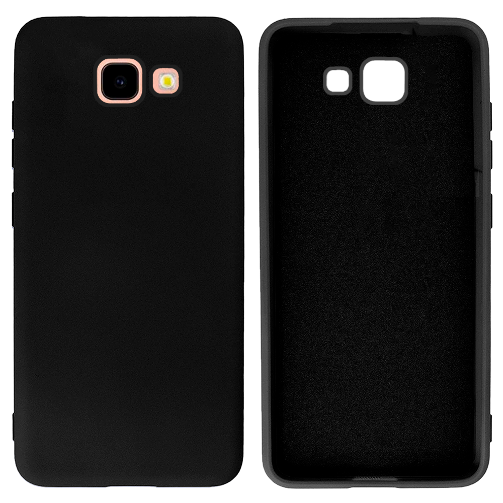 Чохол Silicone case для Samsung J4 Plus (25) Black чорний, фото 1