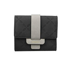 Жіночий гаманець Prettyzys 987 Black клатч із пряжкою повсякденний