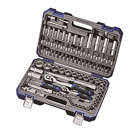 Набір інструментів професійний 1/4" і 1/2" 94 од. Haisser BLACK 70254