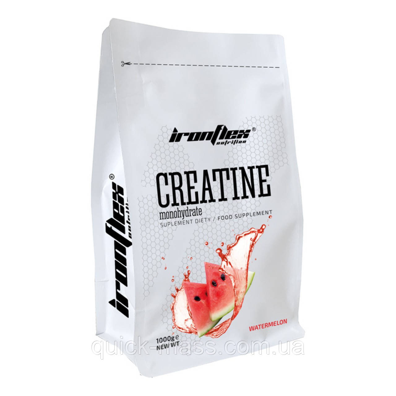 Креатин моногідрат Ironflex Creatine 1000g (різні смаки)