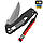 M-Tac темляк Viper Scandinavian Steel Black&Red, фото 3