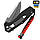 M-Tac темляк Viper Cylindre Stainless Steel Black&Red, фото 3