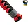 M-Tac темляк Viper Cylindre Stainless Steel Black&Red, фото 4