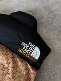 Чоловічий жилет The North Face Gucci M875 бежевий S, фото 8