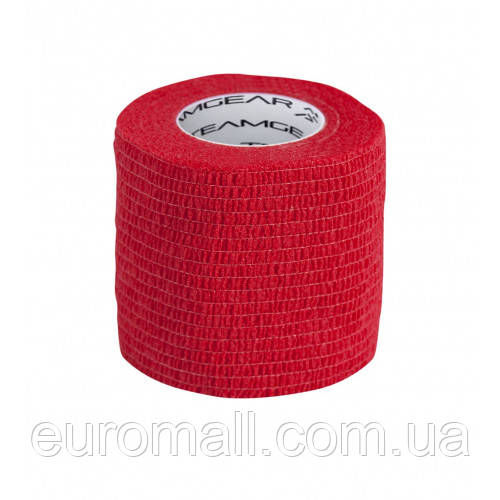 Еластична стрічка для фіксації гетр і щитків W Sock Wrap червона 5cm*4.5m 00041-R, Червоний, Розмір (EU) — 1SIZE