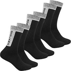 Шкарпетки GOGLAND "Trekking" Outdoor Socks 3 пари 12007091, Чорний, Розмір (EU) — 39-42