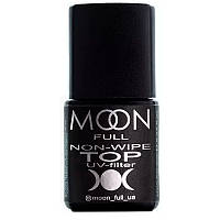 Moon Full Top Non-Wipe з UV-filter - топ без липкого шару для гель лаку, 8 мл
