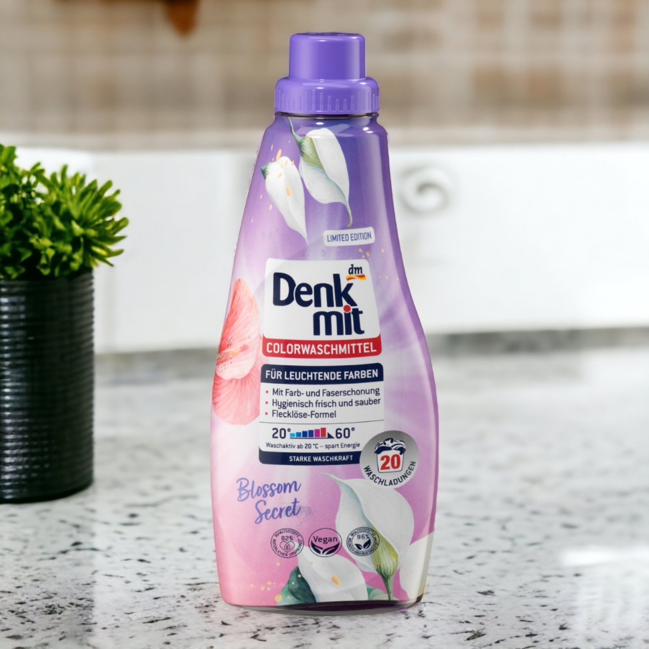 Гель для прання кольорових речей Denkmit Colorwaschmittel flüssig, фото 1