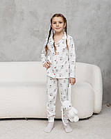 Піжама для дівчаток 8-15 років Котики  Nicoletta 95230