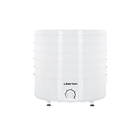 Сушарка для овочів і фруктів Liberton 520 Вт, 21 л з міцного харчового пластику