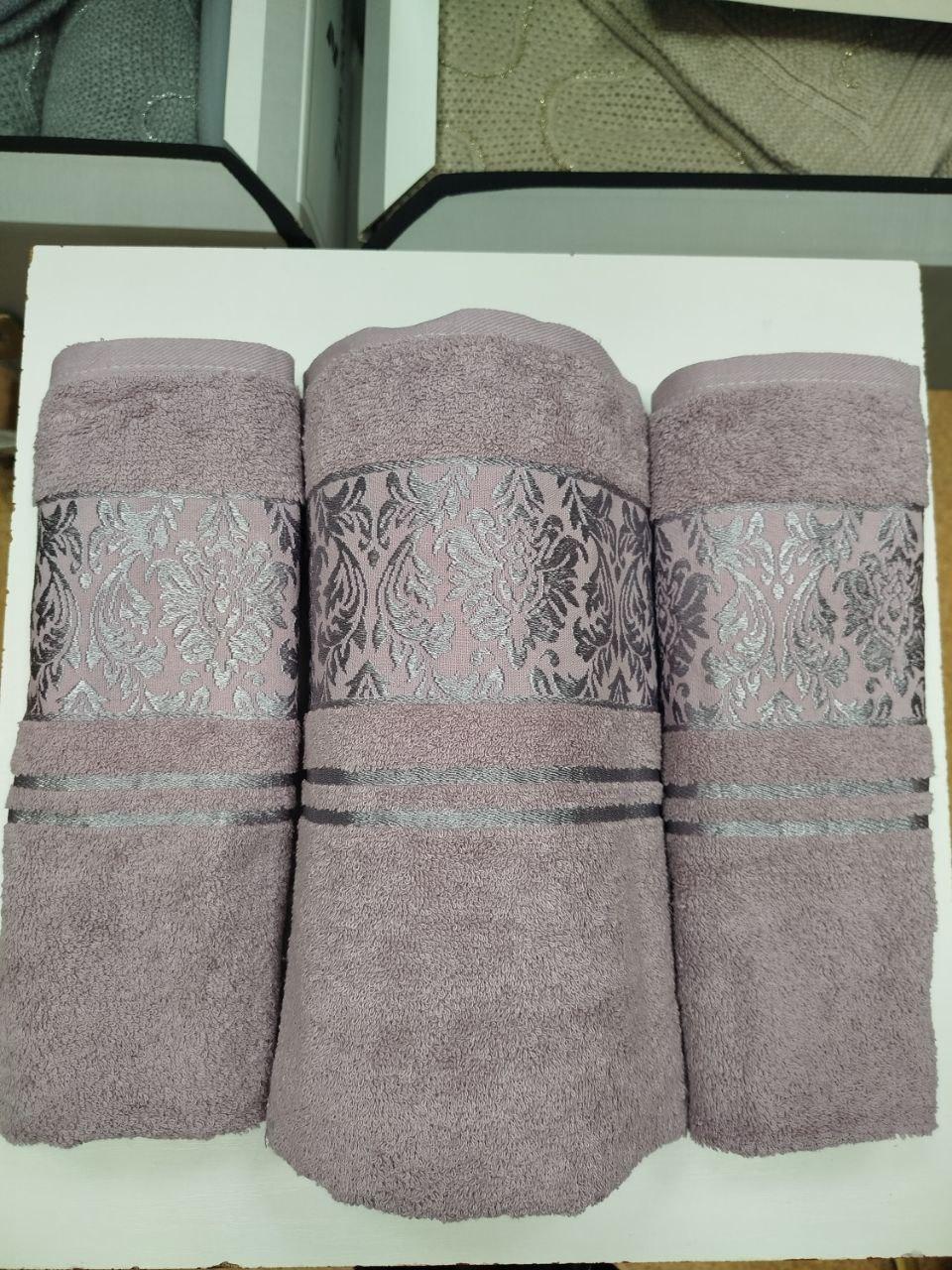 Набір рушників махрових лазня та два обличчя 07