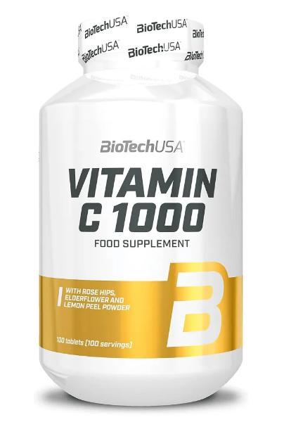 Вітамін С Bio Tech Vitamin C 1000 Bioflavonoids 100 таблеток
