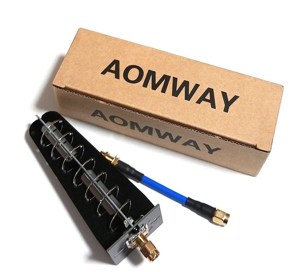 Антена 3640-4480MHz 14dBi, 8-ми виткова, спіральна, поляризація RHCP, SMA-male