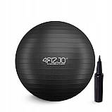 М'яч для фітнесу (фітбол) 4FIZJO 65 см Anti-Burst Black (P-5907739316349), фото 4