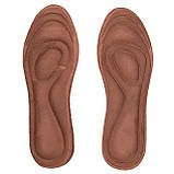 Теплі устілки для взуття з піною пам'яті, 43-44 розмір, фото 6