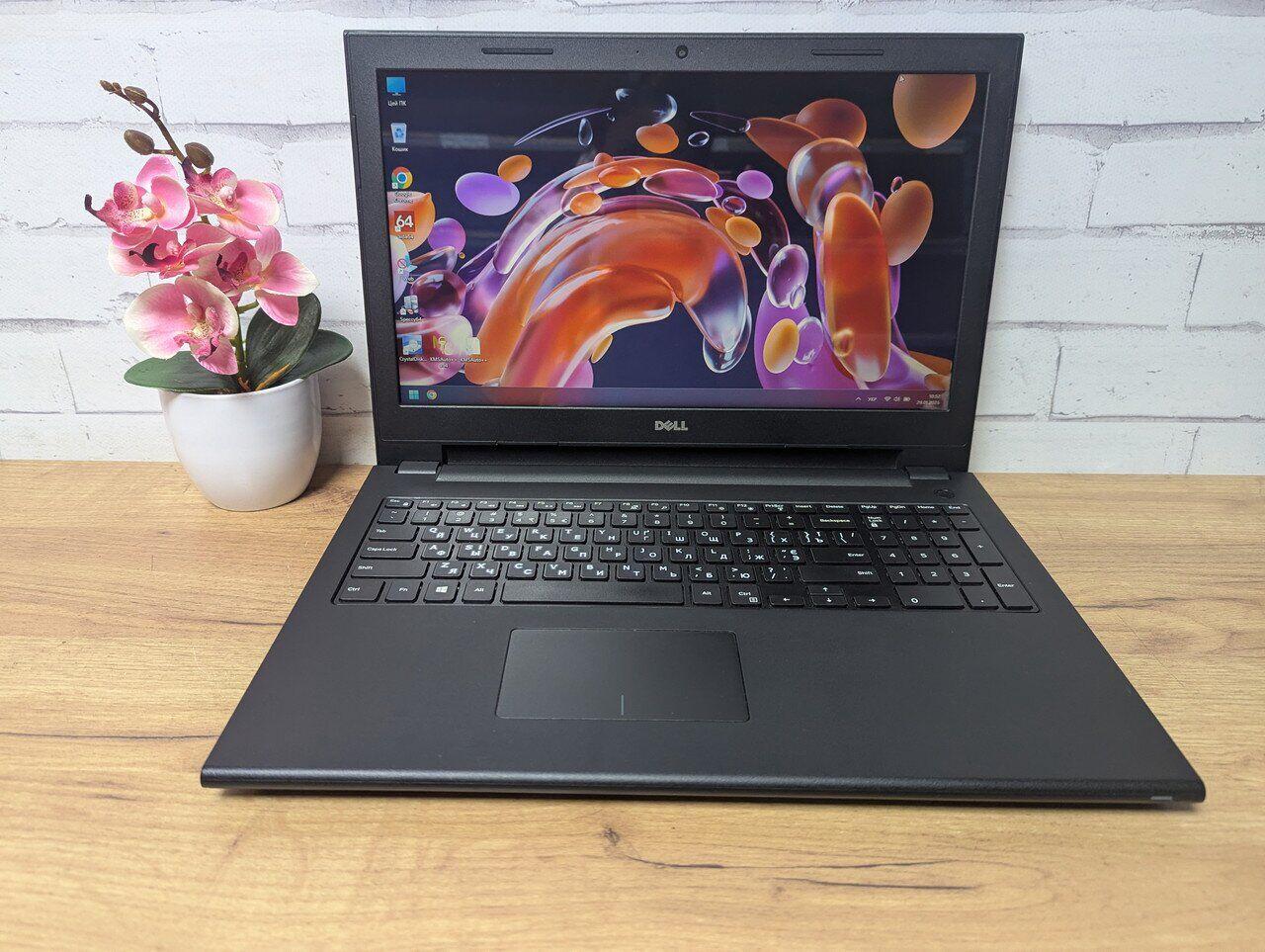 Б/в Ноутбук Б-клас Dell Inspiron 15 3000 15.6" 1366x768| Core i5-4210U| 8 GB RAM| 128 GB SSD| HD 4400