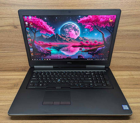 Б/в Ноутбук Dell Precision 7720 17.3" 3840x2160| Xeon E3-1575M v5| 32GB RAM| 500GB SSD+500GB HDD| Quadro P5000 16GB, фото 1
