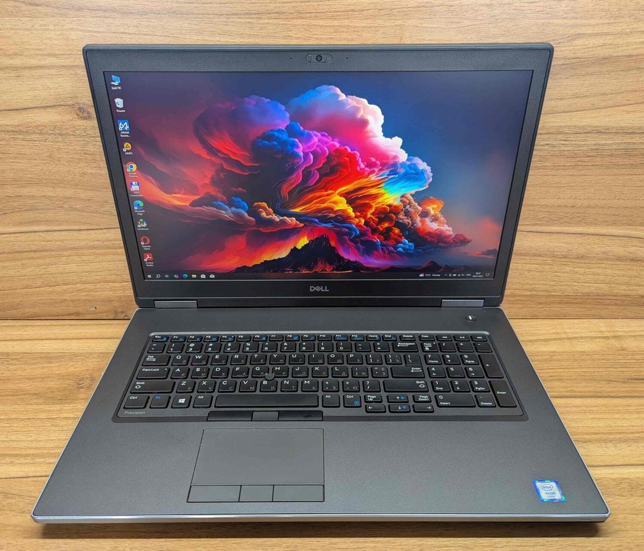 Б/в Ноутбук Dell Precision 7740 17.3" 1920x1080| Xeon E-2276M| 32 GB RAM| 1000 GB SSD| Quadro RTX 4000 8GB