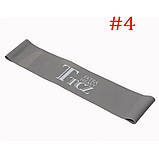 Набір еспандерів стрічкових 4 шт. Гумові петлі для фітнесу, пілатесу, фото 6