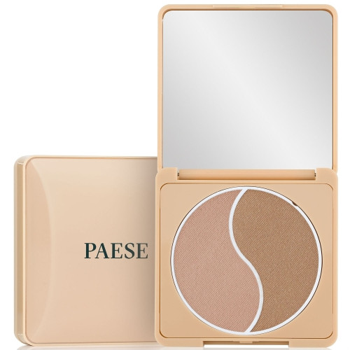 Бронзер палітра Paese 2 in 1 Self Glow Bronzing Powder - Light (6 g)