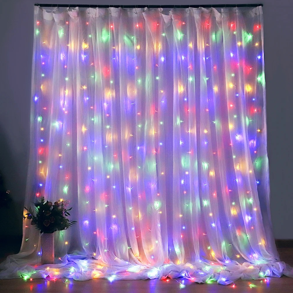 Гірлянда світлодіодна GarlandoPro 300 LED Водоcпад 3х3 м 10 ліній 8 режимів