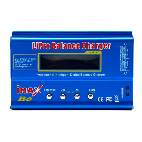 Розумний зарядний пристрій балансир iMAX B6 для АКБ, фото 1