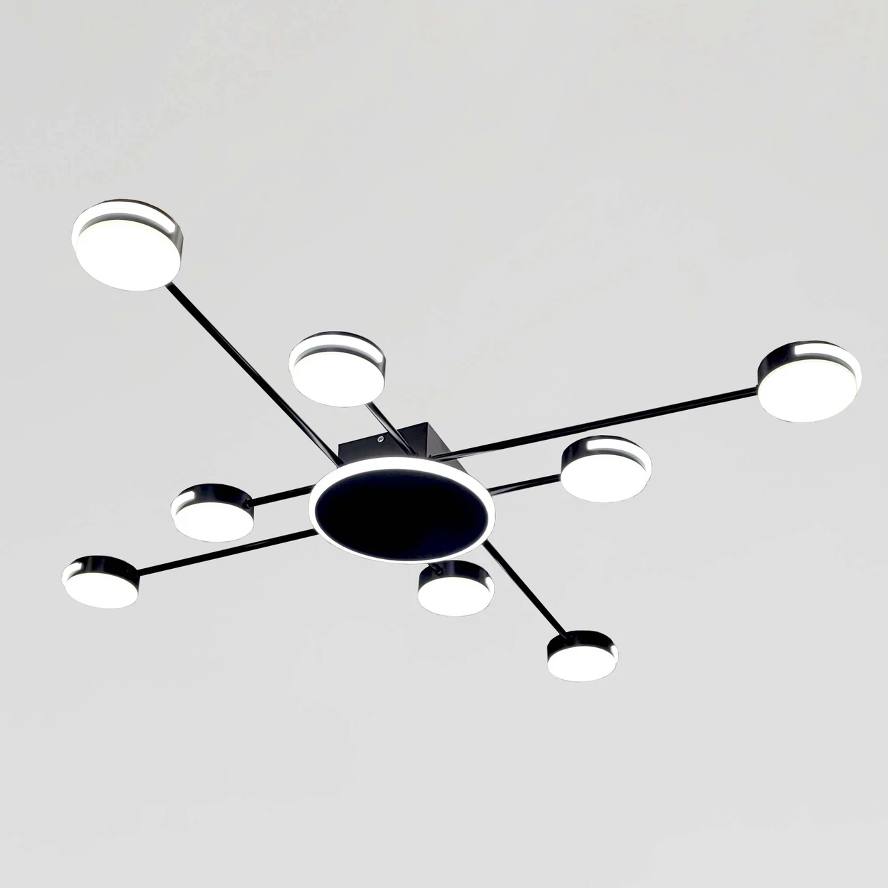 Стельова люстра LED 8673/8BK