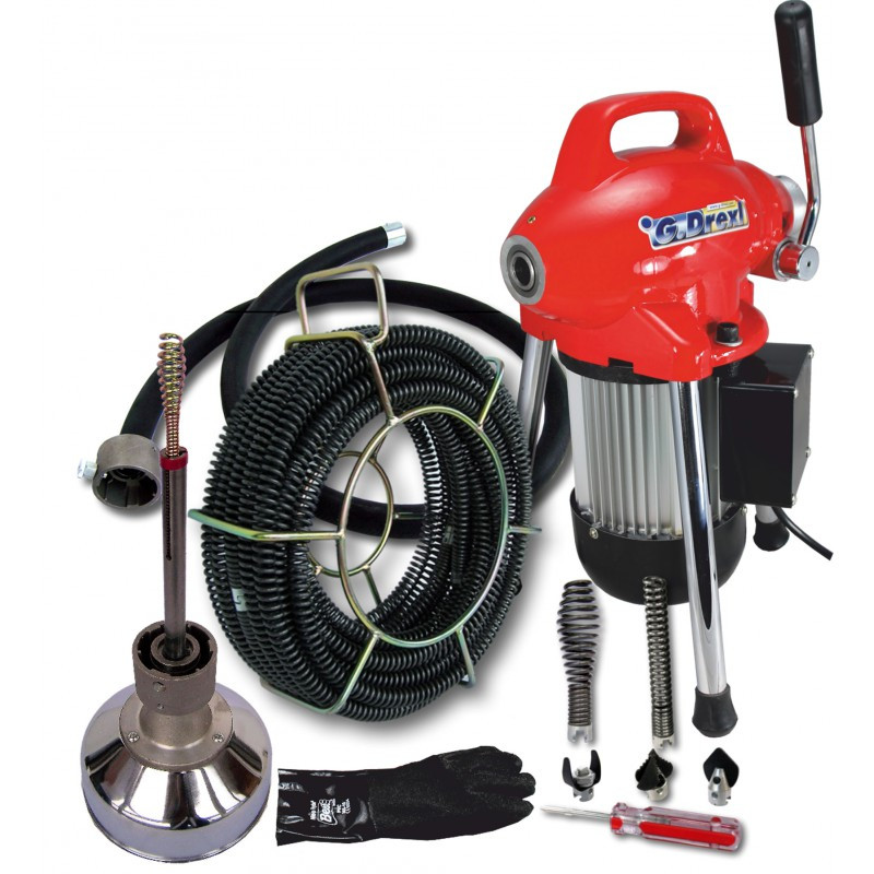 Секційна машина G.Drexl Mini-Power 75 для прочищення каналізації, фото 1