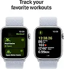 Смарт-годинник Apple Watch SE 2 (2024) GPS 44mm Silver Aluminium Case with Blue Cloud Sport Loop (MXET3QH/A), фото 6