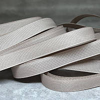 Репсова стрічка 0,9 см, колір пудровий, арт 012516, 5 метрів, Пудровий