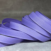 Репсова стрічка 0,9 см, колір- фіолетовий, арт 013721, 5 метрів, Фіолетовий