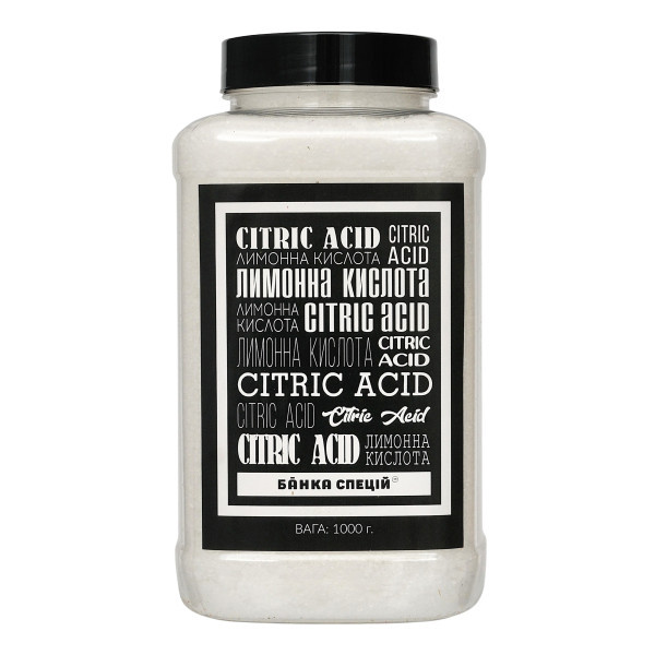 Лимонная кислота, 1000 г, 20 шт, фото 1