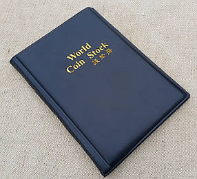 Альбом для монет на 120 осередків, клітка 30х30мм.