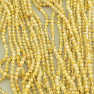 Заготівля для бус і браслетів Нитка из натурального камня з натурального каменю Волосиста 40 см 3 мм, фото 2