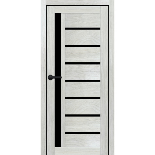 Двері міжкімнатні Порталіно PL-01 Санома Меренго BLK