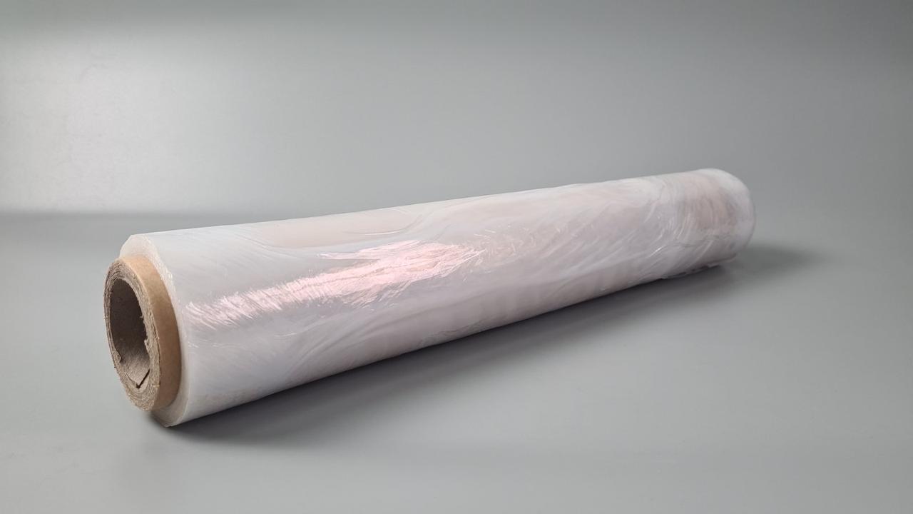 Плівка стрейч паллетна ПЕ 17мк/50 см (1,50 кг) арт16/600 (1 рул), фото 1