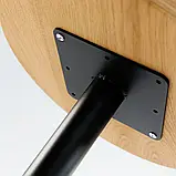 Стіл для кафе Соул / Soul d-60 фанера/шпон, білий, фото 4